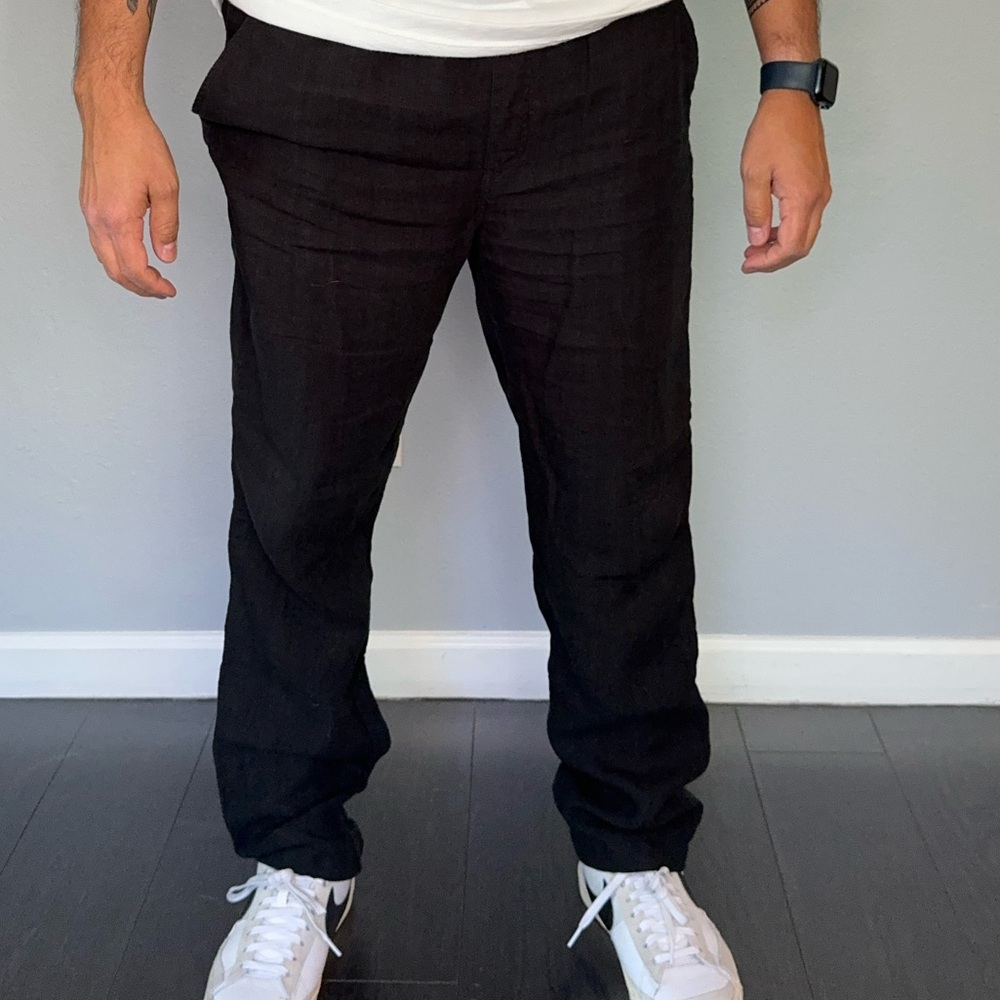 Percival Linen Everyday Trousers Size 34